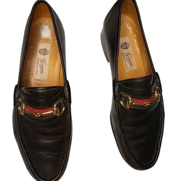 Vintage Gucci Horsebit Loafers